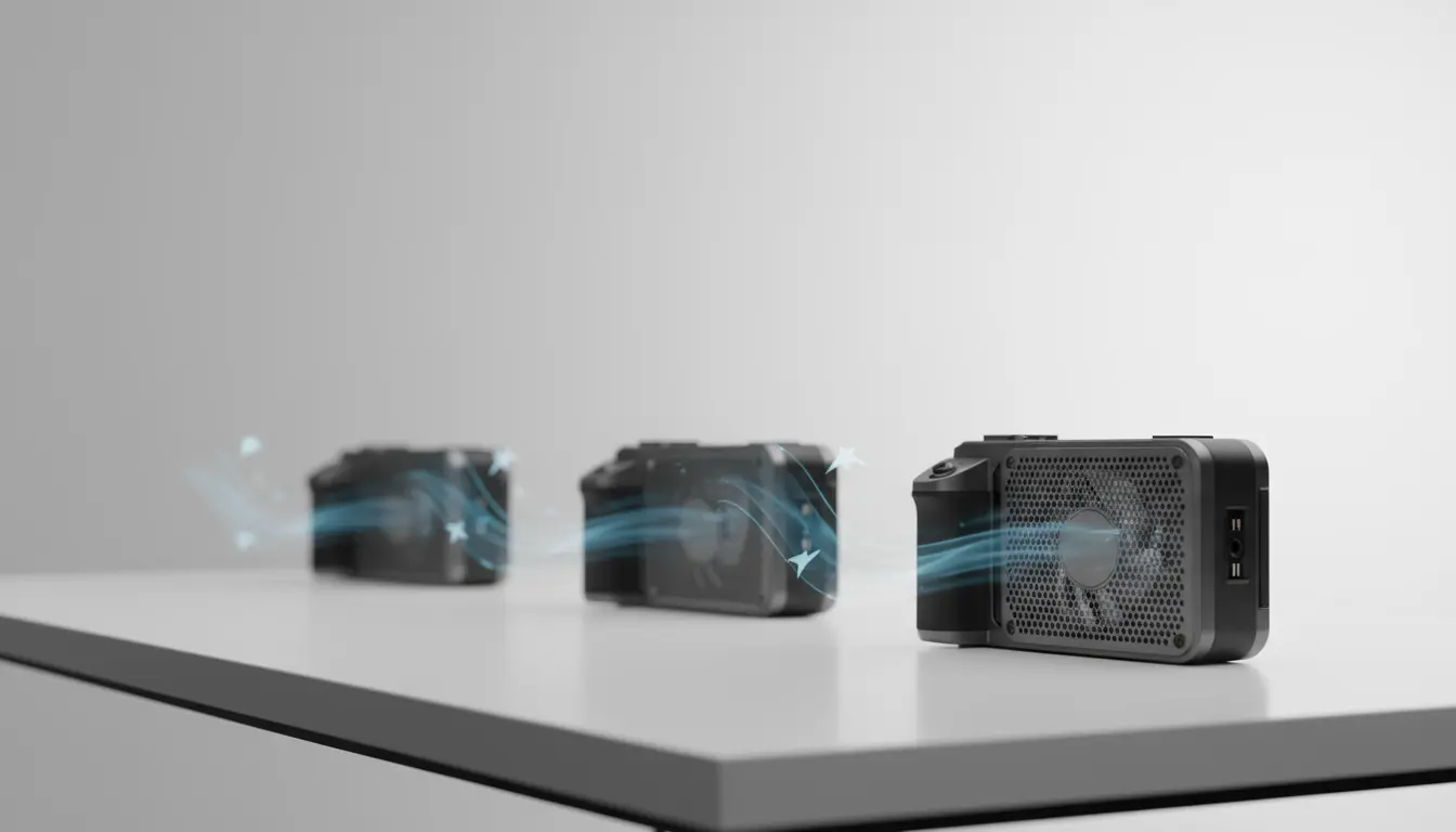Best Fan-Cooled Active Video Cameras — Thermal Management, Low-Noise Fans & Continuous Recording