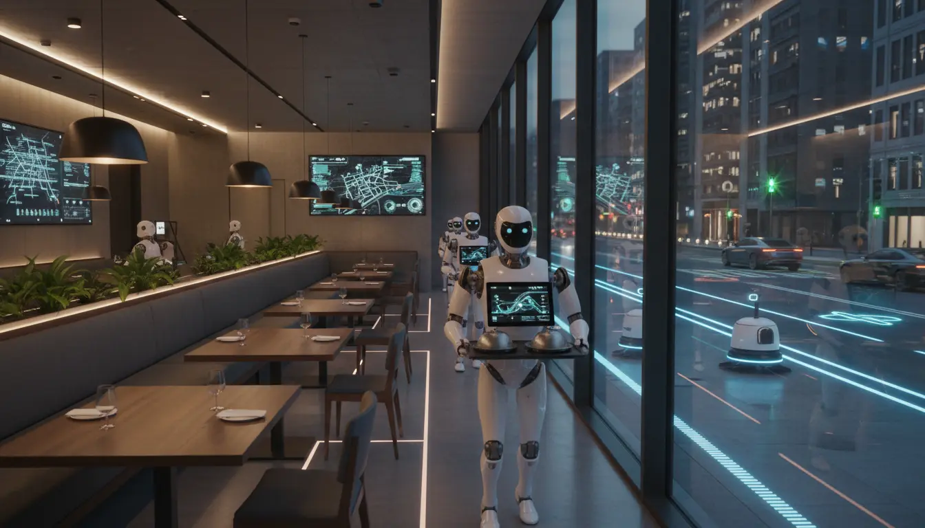 “Next-Generation Service Robots in U.S. Restaurants and Global Smart Cities”