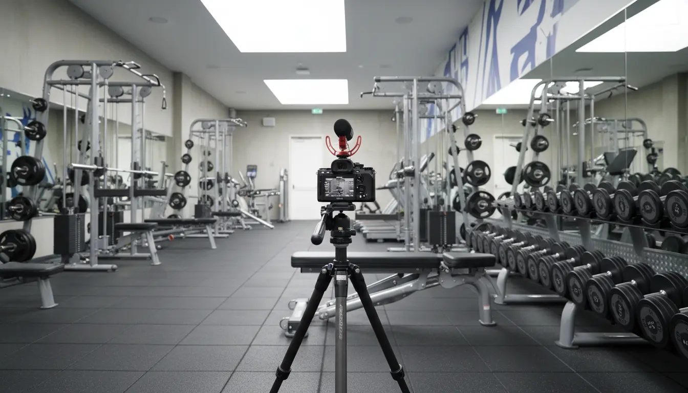 Best Cameras for Gym and Fitness Content Creation (4K Workout Filming Guide)