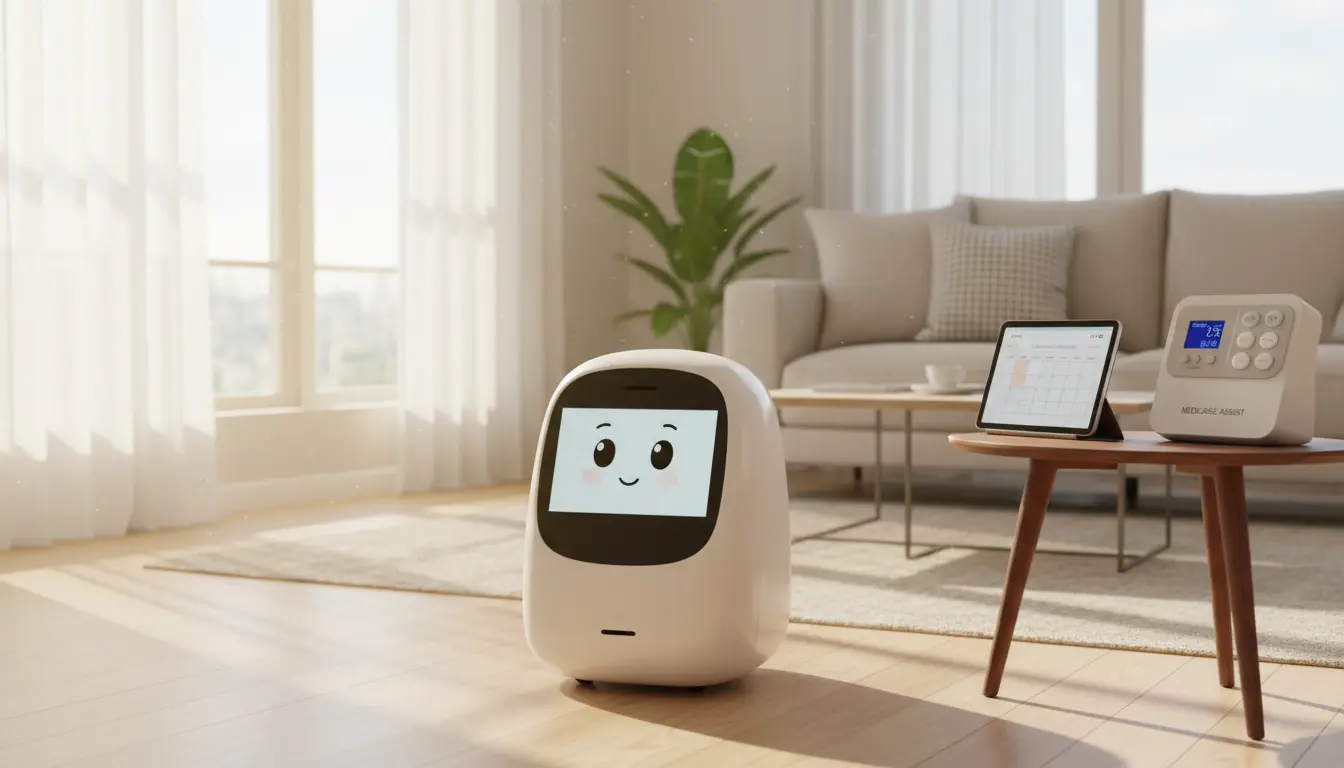 Social Robots for Elderly Care: AI Companions Supporting Aging in Place