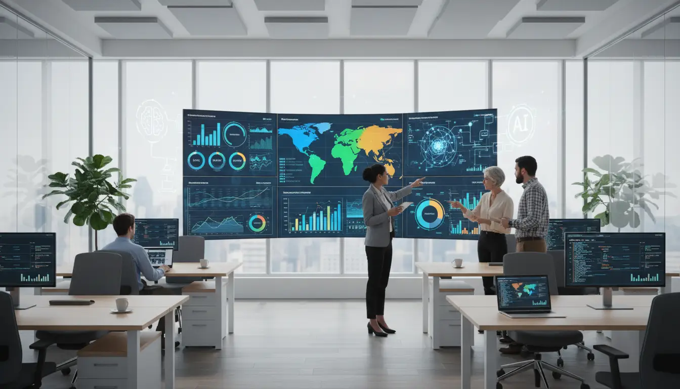 The Impact of Artificial Intelligence on the Global Economy: AI‑Driven Growth in Manufacturing, Finance, Healthcare and Logistics