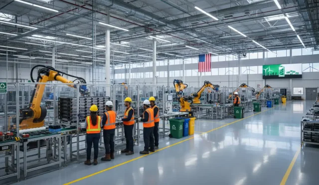 Inflation Reduction Act EV battery manufacturing