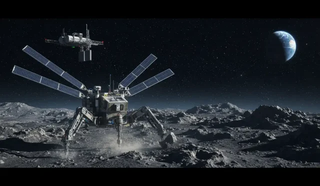asteroid mining robots