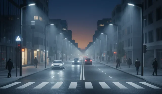 energy‑saving smart street lights that enhance safety