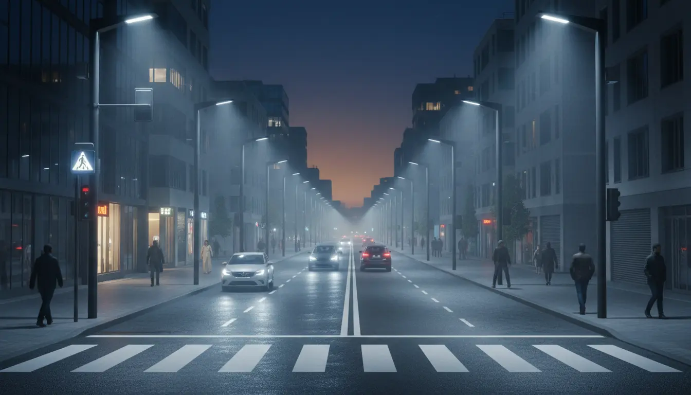 Smart Street Lighting Systems for Urban Safety and Energy Efficiency