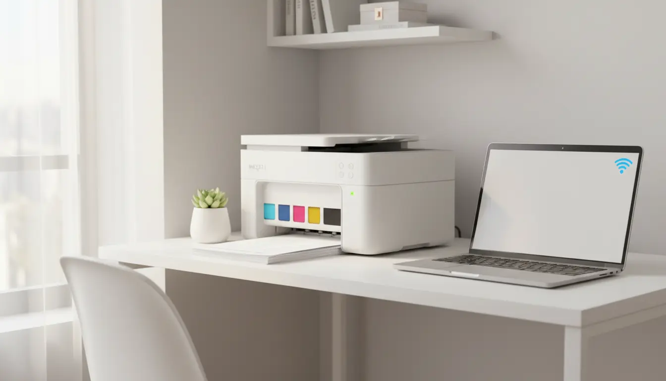 Best Compact Wireless Printer for Small Spaces: Space-Saving All-in-One Ink Tank Solution