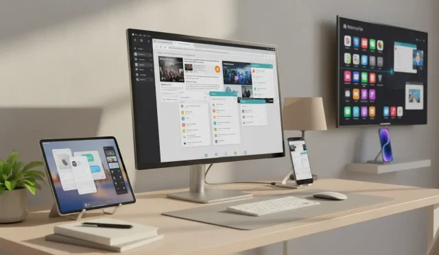 phone as desktop experience