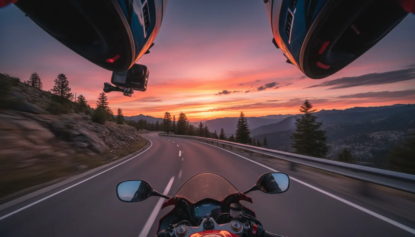 Best Helmet-Mount Action Cameras for Moto Vlogging: 4K Stabilized, Waterproof & Mic-Ready Options