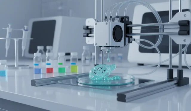 3D bioprinted organ scaffolds