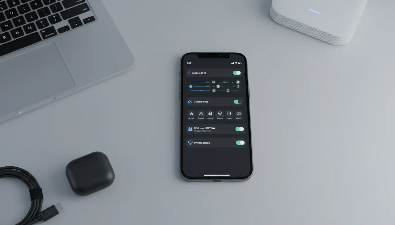 iPhone’da Özel DNS ve HTTPS Üzerinden DNS (DoH): iOS’ta Gizliliği, Hızı ve Güvenliği Artırın