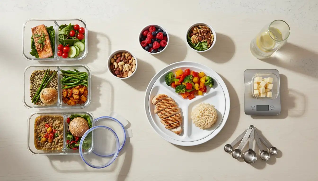 Best Kitchen Tools for Weight Loss and Portion Control (Bariatric Plates, Measuring Bowls & Meal Prep Containers)
