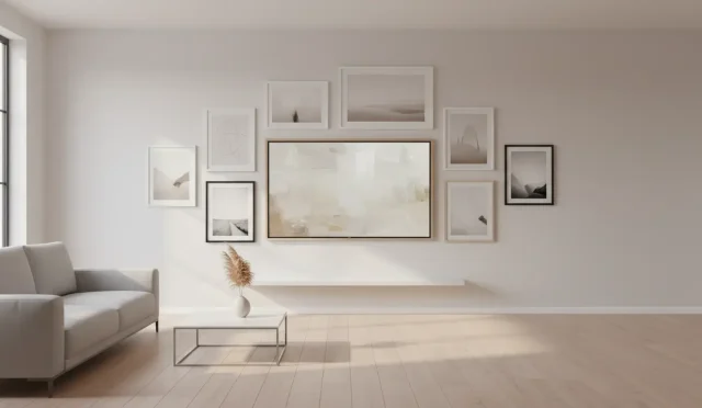 best wall gallery mode tv