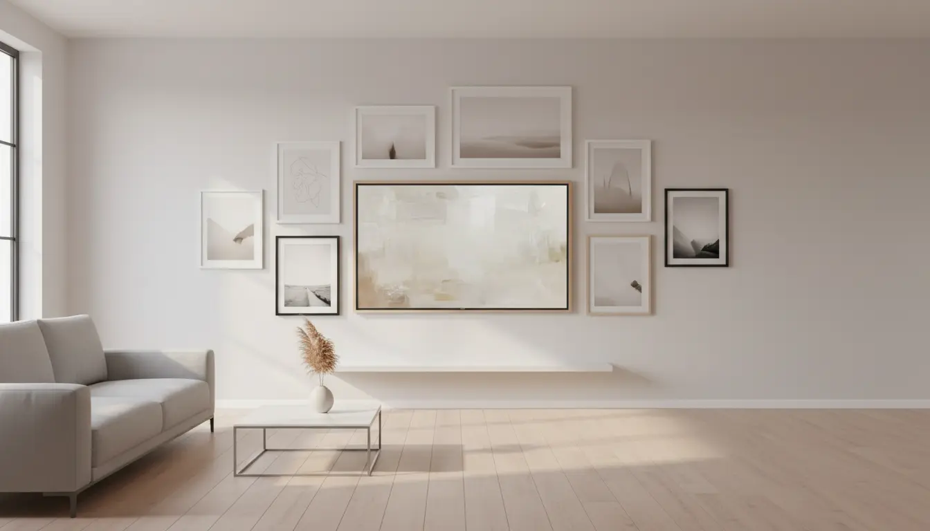 Best Wall Gallery Mode TVs for a Modern Living Room: QLED Art Mode & Slim Fit Designs
