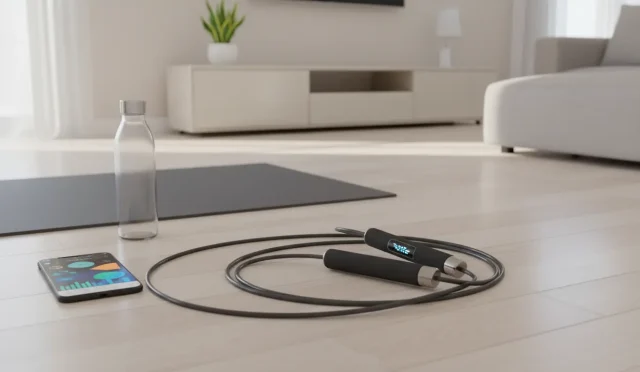 smart jump rope with sensors