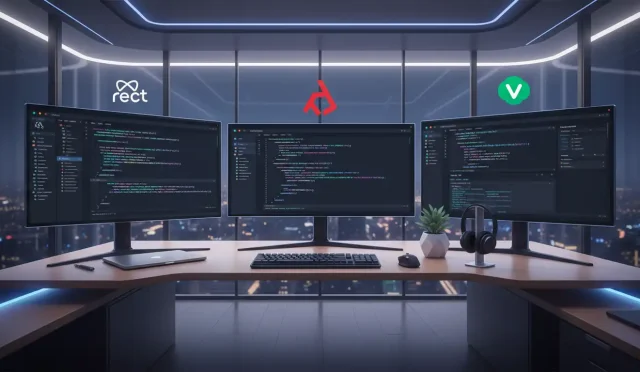 React vs Angular vs Vue