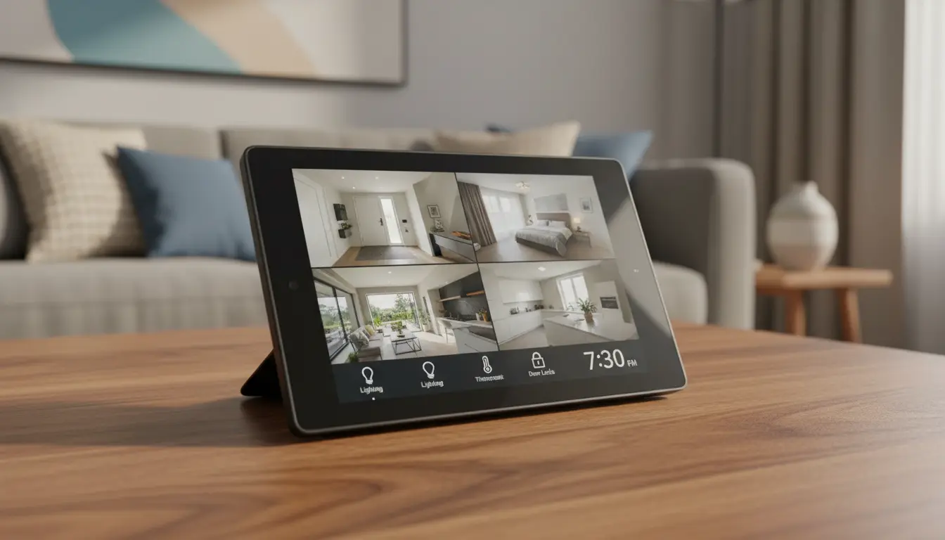 Smart Display Home Monitoring: Complete Guide to Voice-Controlled Security Hubs with Built-In Cameras