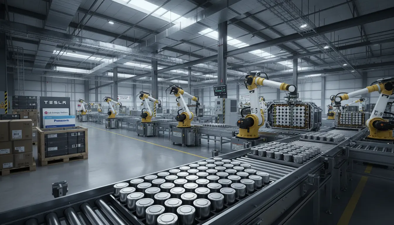 Tesla’s 4680 Battery Cells vs LG and Panasonic: Who Will Lead the U.S. EV Battery Supply Chain?