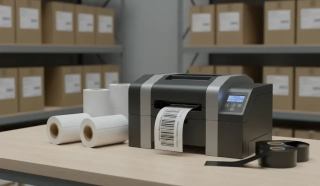 water-resistant label printer