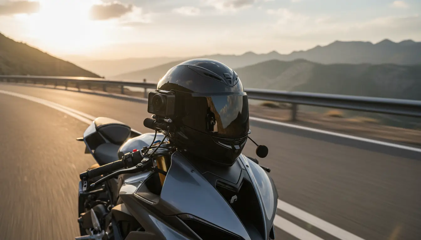 Best Camera and Microphone Combinations for Motovlogging: Helmet Mic, Wind Noise Control and 4K Action Cameras