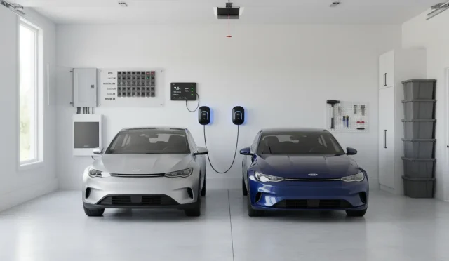future proof electrical panel for multiple EVs