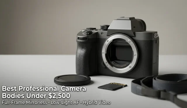 best professional camera bodies under $2,500