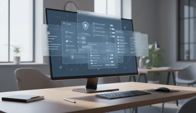 Windows local security policy configuration