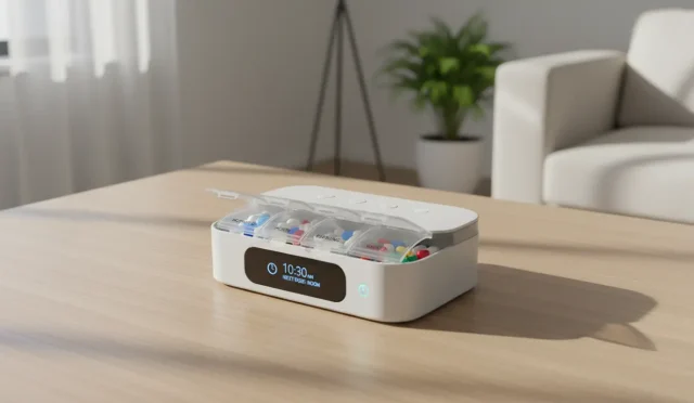 smart pill box for missed dose prevention