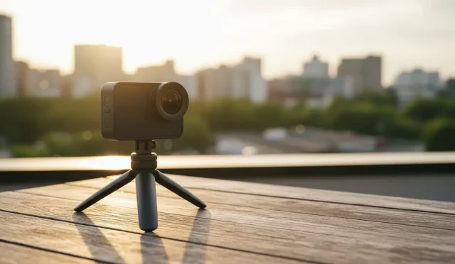 gimbal free vlogging with action cameras