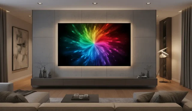 best QLED TV for wide color gamut