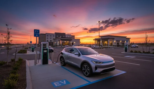 DC fast charging vs AC destination charging for US road trips