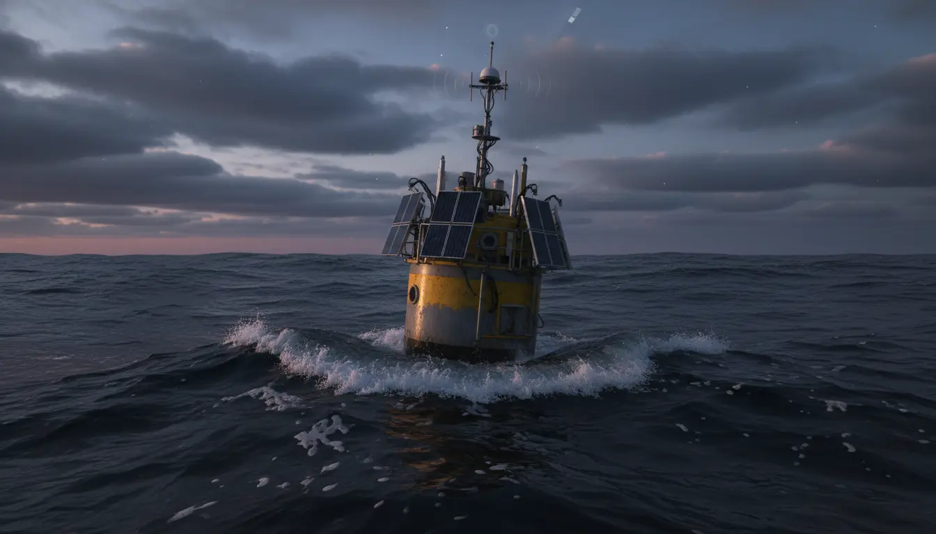 Deep Ocean Sensor Buoys: Real-Time Ocean Climate Monitoring and Global Climate Data Networks