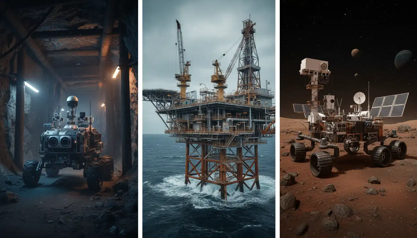 Advanced Robotics in Hazardous Environments: Transforming Mining, Oil Rigs and Space Exploration Safety