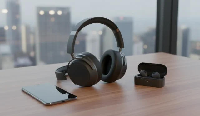 noise cancelling headphones and earbuds
