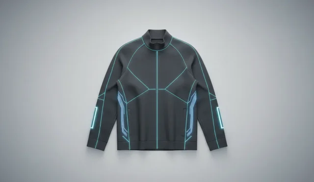 smart textile fiber optics wearable display