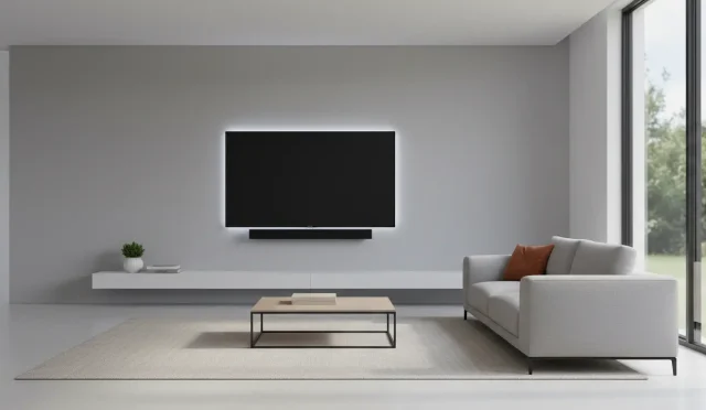 built in soundbar tv