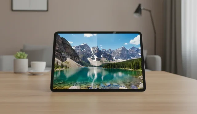 4K tablet display