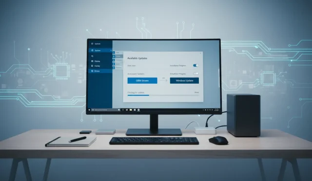 Windows driver update strategy OEM vs Windows Update