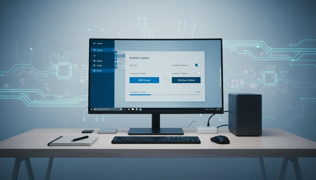 Windows Driver Update Strategy: OEM Drivers vs Windows Update for Stable, Optimized Performance