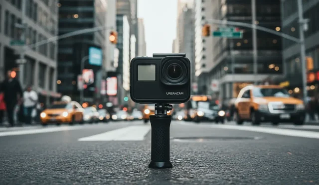 action camera for street interviews