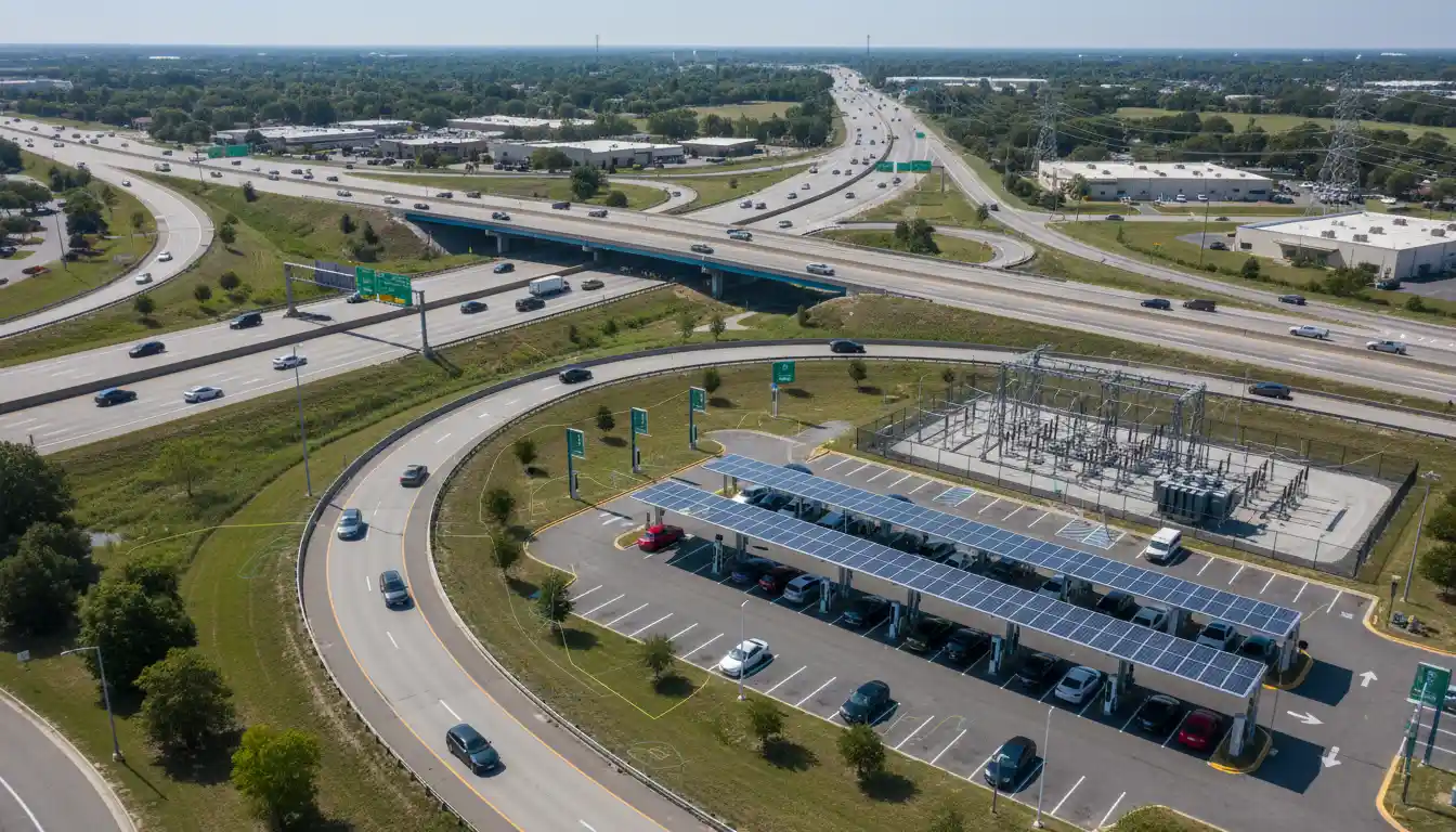 Data‑Driven EV Charging Station Siting in the U.S.: GIS Mapping, Traffic Analytics and Grid‑Aware Planning