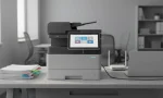 Printers with touchscreen workflow shortcuts