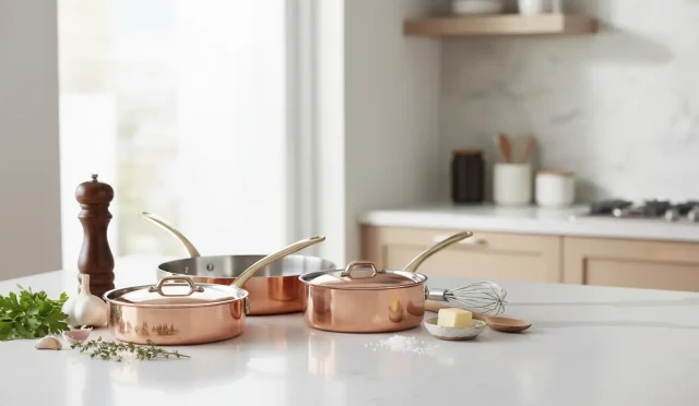 Best copper pots and pans for professional cooking