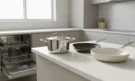 Dishwasher-safe pots and pans for easy cleaning