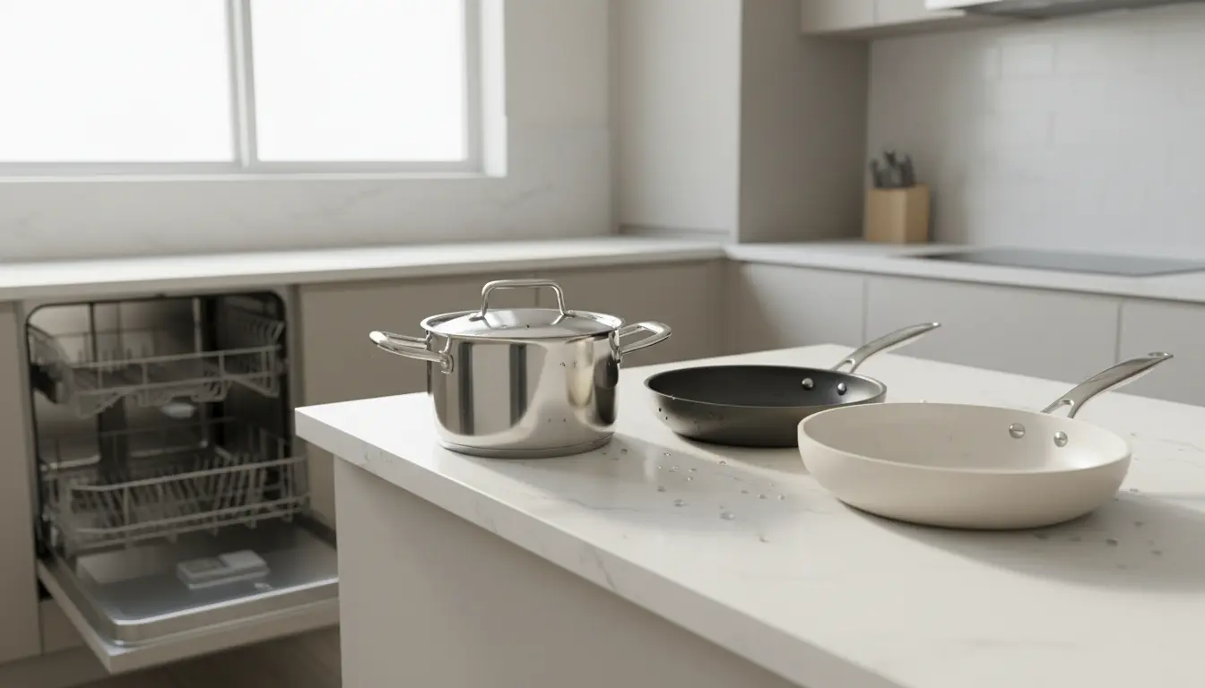 Dishwasher-Safe Cookware Guide: Best Stainless Steel Cookware Sets & Easy-Clean Pots and Pans