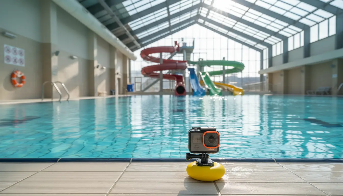 Safe Action Camera Use in Water Parks & Pools: Waterproof Housing, Floaty Grip, and Image Stabilization Tips