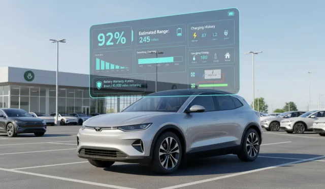 Used EV battery health reports