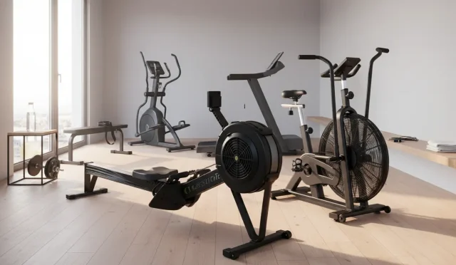 Calorie-burning home fitness equipment