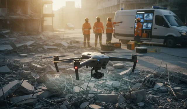 AI-powered navigation drones for search and rescue