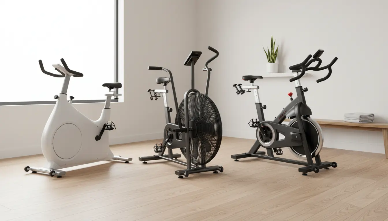 Exercise Bike Selection Guide: Magnetic Resistance, Air Resistance & Spin Bike for Home (Quiet Cardio, HIIT, Indoor Cycling)