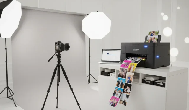 dye-sublimation photo booth printer